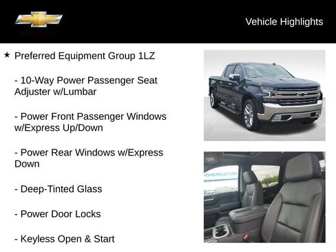 Used 2021 Chevrolet Silverado 1500 LTZ w/ Technology Package AWD/4WD image 20