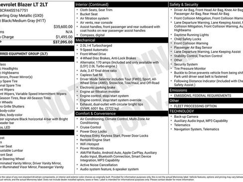 Used 2025 Chevrolet Blazer LT image 41