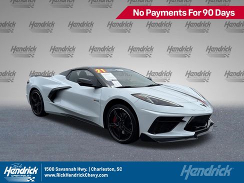Used 2021 Chevrolet Corvette Stingray Preferred Conv w/ Z51 Performance Package RWD image 1