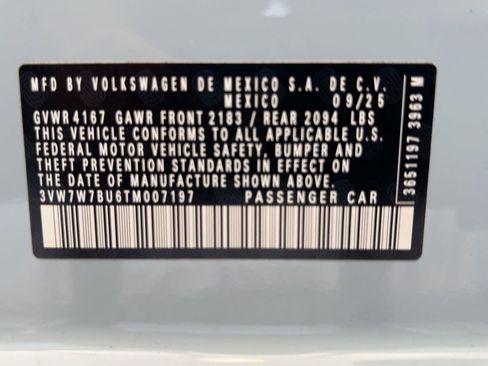 New 2026 Volkswagen Jetta SE image 21