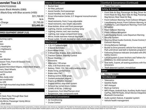 Used 2026 Chevrolet Trax LS FWD image 26