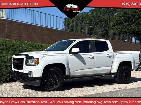 Used 2021 GMC Canyon Elevation w/ Trailering Package RWD image 1
