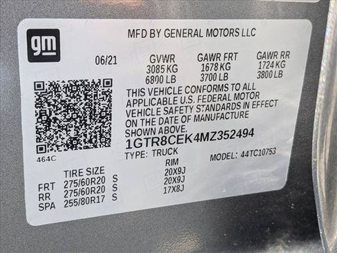 Used 2021 GMC Sierra 1500 Elevation RWD image 23