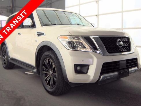 Used 2018 Nissan Armada Platinum w/ Captain Seat Package RWD image 5