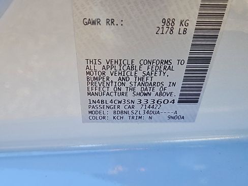 Certified 2025 Nissan Altima 2.5 SR image 6