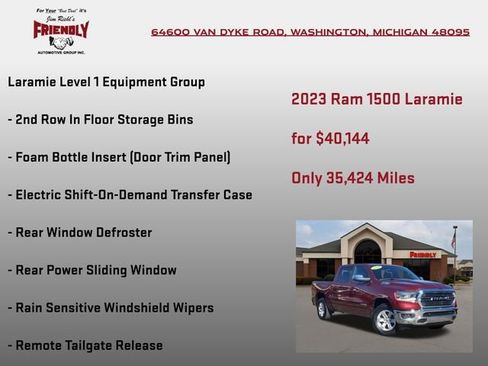 Used 2023 RAM 1500 Laramie image 5