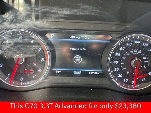 Used 2019 Genesis G70 3.3T Advanced w/ Sport Package RWD image 14