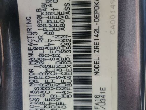 Used 2013 Toyota Corolla L image 4