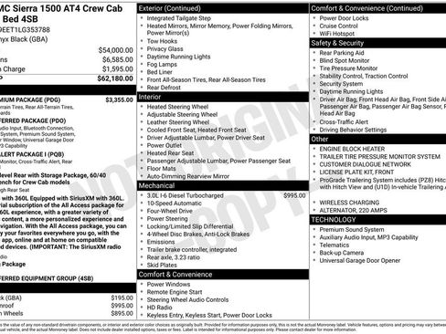 Certified 2020 GMC Sierra 1500 AT4 w/ AT4 Premium Package AWD/4WD image 34