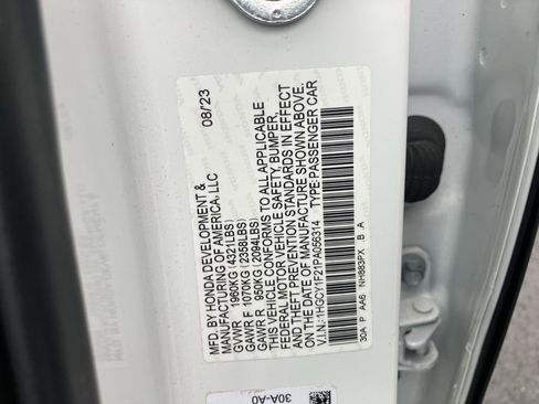 Certified 2023 Honda Accord LX image 35