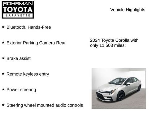 Used 2024 Toyota Corolla SE image 7