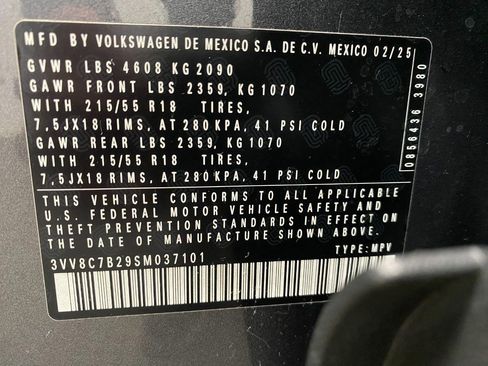 Used 2025 Volkswagen Taos S AWD/4WD image 59