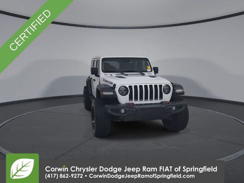 Certified 2021 Jeep Wrangler Unlimited Rubicon AWD/4WD image 4