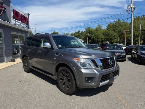 Used 2017 Nissan Armada Platinum w/ Captain Seat Package AWD/4WD image 2