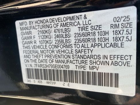 Certified 2025 Honda CR-V EX-L image 39