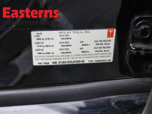 Used 2018 Tesla Model S 75D AWD/4WD image 33