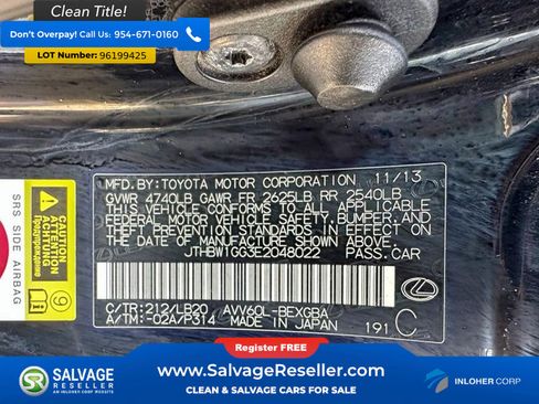 Used 2014 Lexus ES 300h image 13