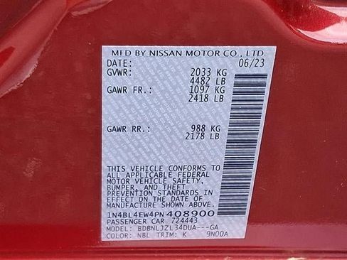 Certified 2023 Nissan Altima 2.5 SL image 28