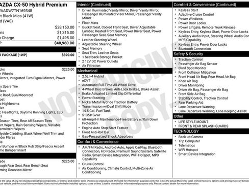 New 2026 MAZDA CX-50 AWD 2.5 Hybrid w/ Weather Package image 3