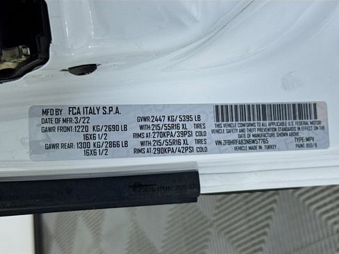 Used 2022 RAM ProMaster City Wagon w/ Lights & Wheels Group FWD image 34