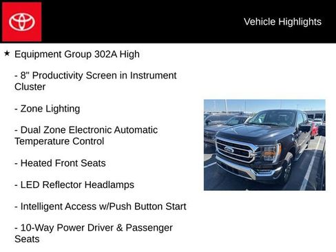 Used 2023 Ford F150 XLT w/ Equipment Group 302A High AWD/4WD image 10