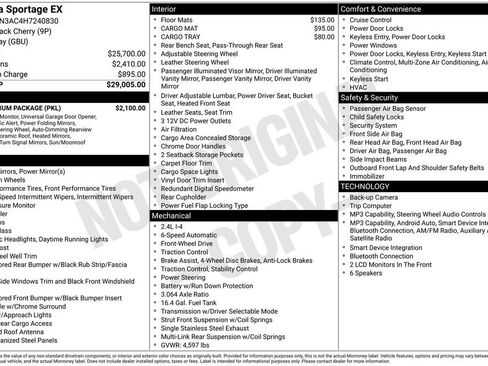 Used 2017 Kia Sportage EX w/ EX Premium Package FWD image 7