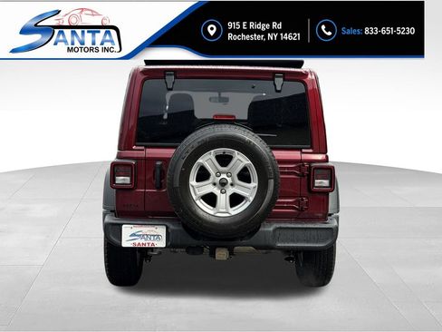 Used 2022 Jeep Wrangler Unlimited Sport w/ Sun And Sound Package AWD/4WD image 17