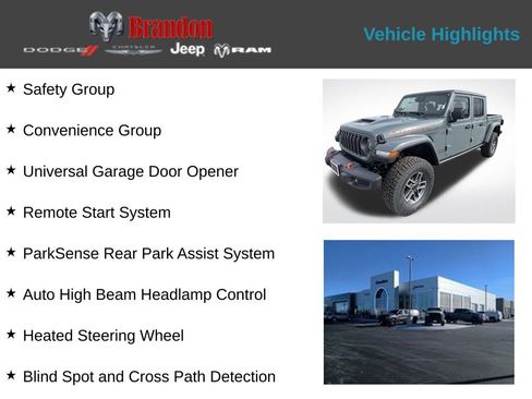 New 2026 Jeep Gladiator Mojave w/ Safety Group AWD/4WD image 2