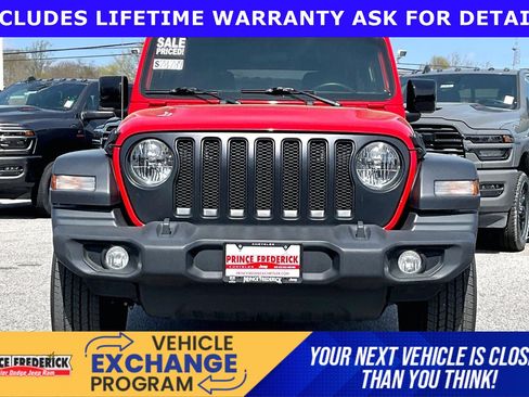 Used 2021 Jeep Wrangler Unlimited Sport AWD/4WD image 2