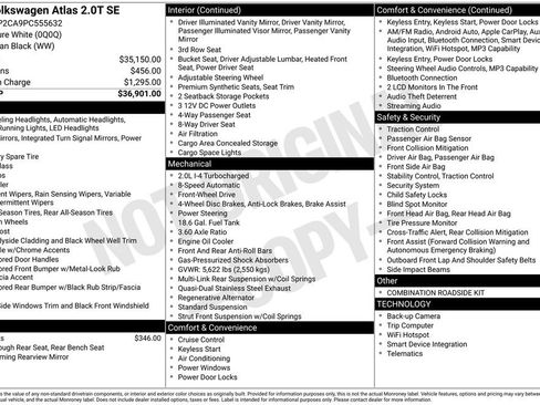 Used 2023 Volkswagen Atlas SE FWD image 8