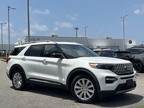 Used 2022 Ford Explorer Limited w/ Equipment Group 301A RWD image 1