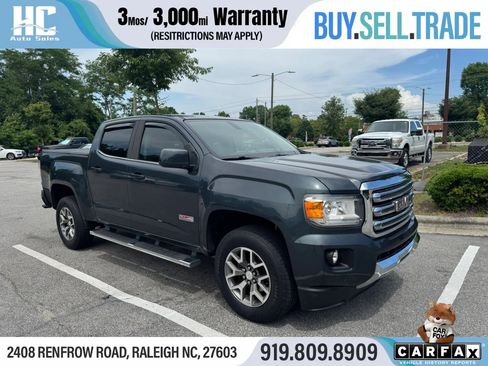 Used 2017 GMC Canyon SLE w/ All Terrain Package AWD/4WD image 7