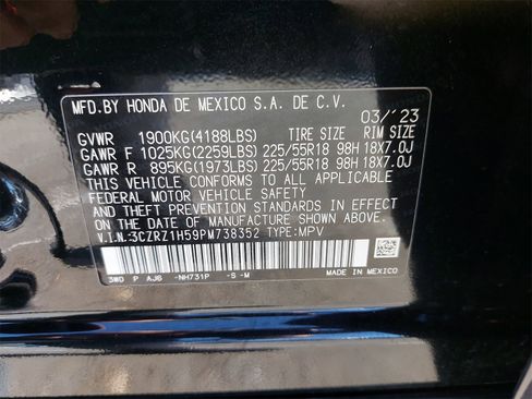 Used 2023 Honda HR-V Sport image 38