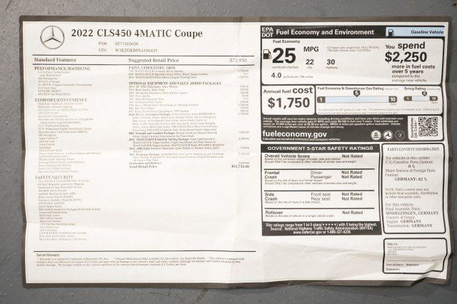 Used 2022 Mercedes-Benz CLS 450 4MATIC image 60