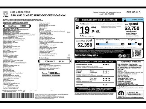 Used 2023 RAM 1500 Classic Warlock image 9