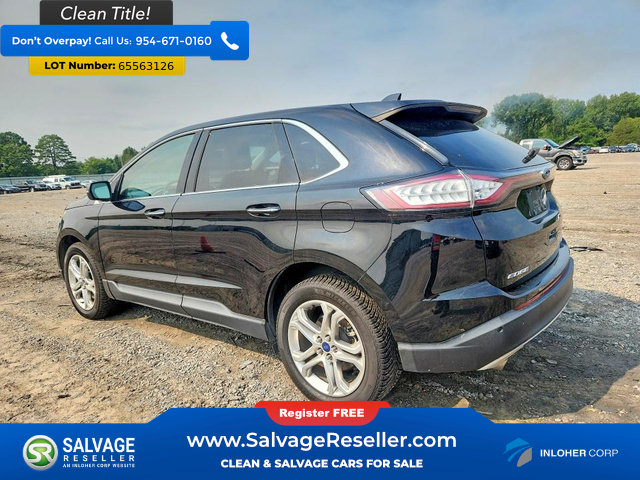 Used 2017 Ford Edge Titanium w/ Technology Package AWD/4WD image 3