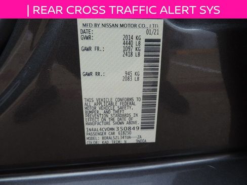 Used 2021 Nissan Altima 2.0 SR FWD image 16