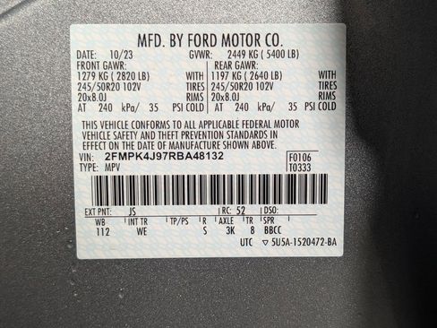 Certified 2024 Ford Edge ST-Line image 29