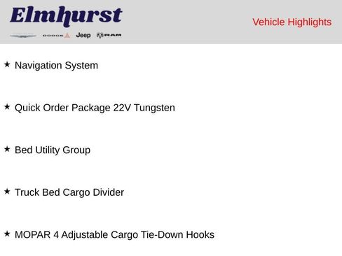 Used 2025 RAM 1500 Tungsten w/ Bed Utility Group AWD/4WD image 9