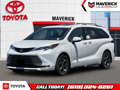New 2026 Toyota Sienna Platinum