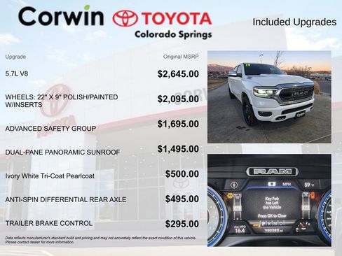 Used 2019 RAM 1500 Limited w/ Advanced Safety Group image 4