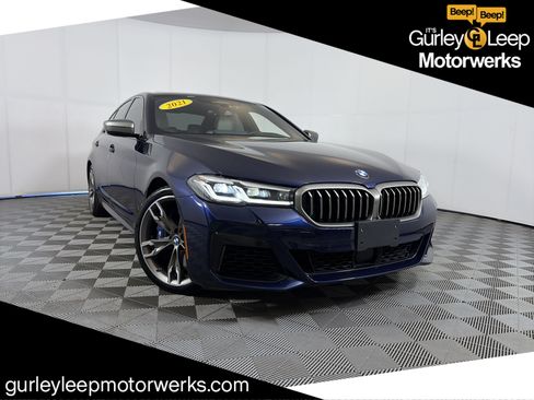 Used 2021 BMW M550i xDrive w/ Dynamic Handling Package AWD/4WD image 1