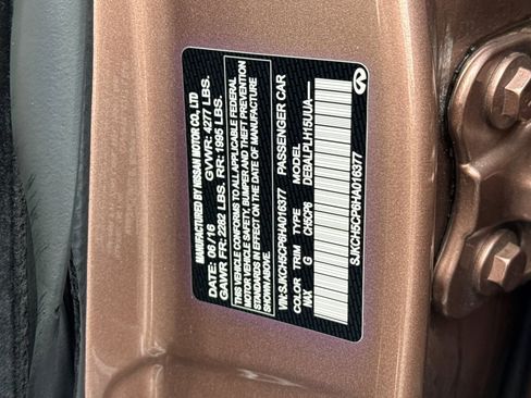 Used 2017 INFINITI QX30 image 21