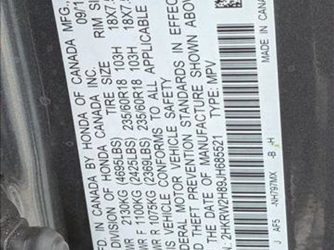 Used 2018 Honda CR-V EX-L image 25