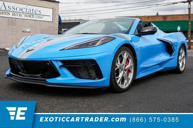 Used 2021 Chevrolet Corvette Stingray Premium Conv w/ Z51 Performance Package RWD image 1