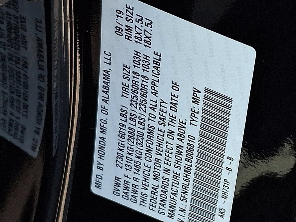 Used 2020 Honda Odyssey Touring image 27