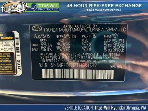 New 2026 Hyundai Santa Fe SEL image 71