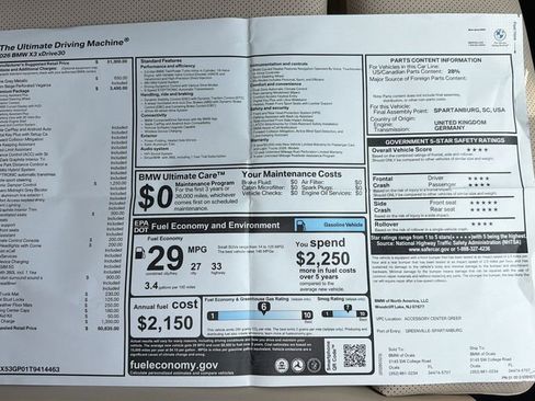 New 2026 BMW X3 xDrive30 image 27