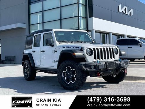 Used 2023 Jeep Wrangler Unlimited Rubicon 4xe AWD/4WD image 1