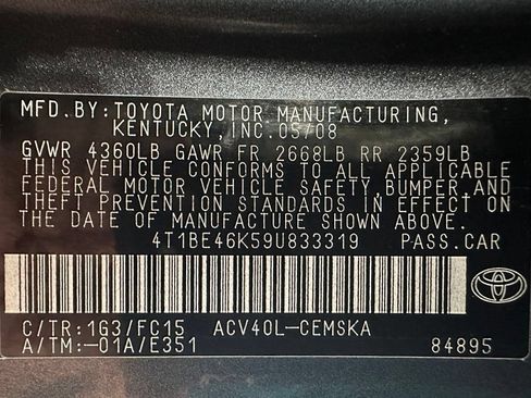 Used 2009 Toyota Camry SE FWD image 11